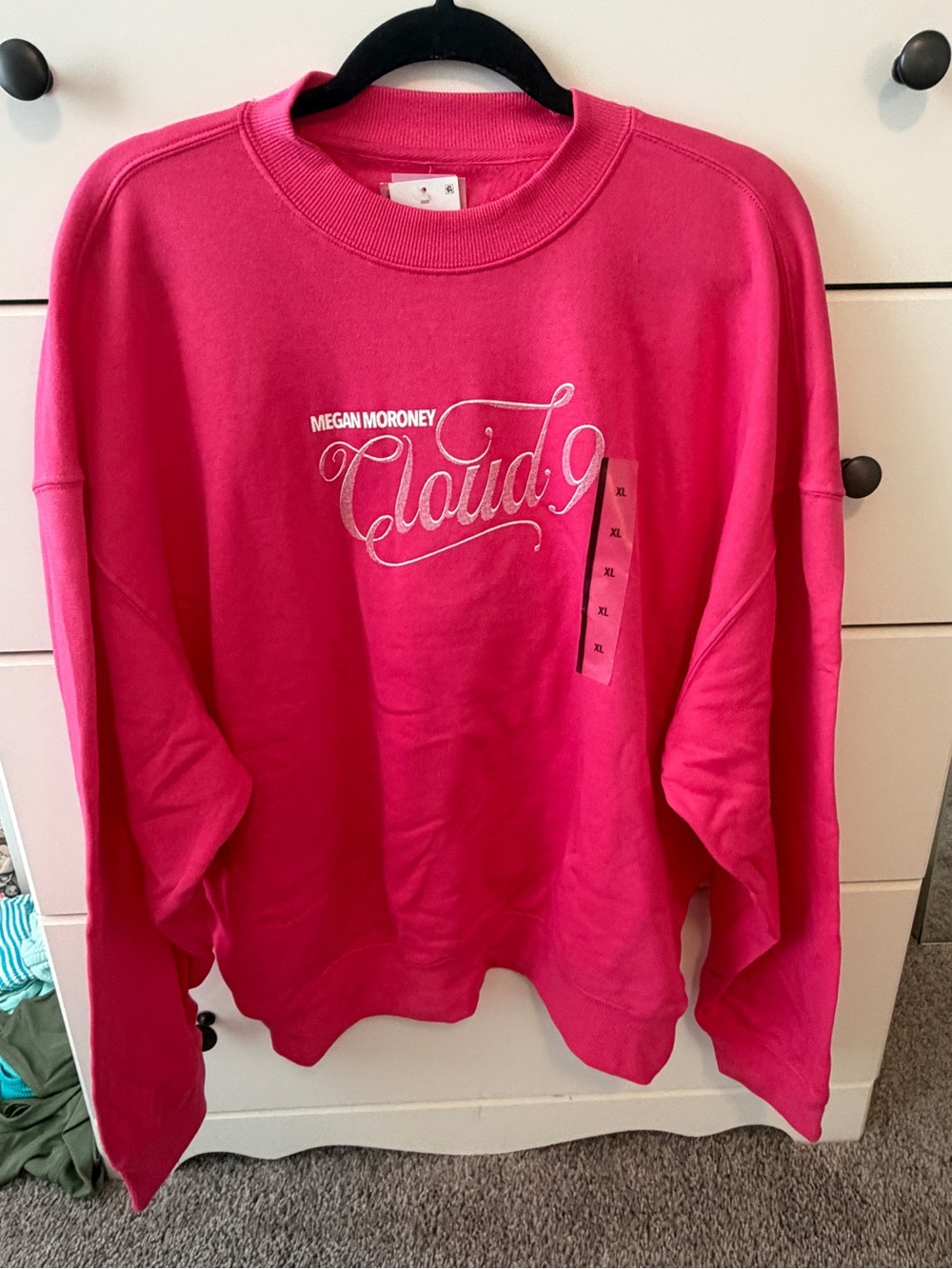 Megan Moroney Cloud 9 Pink Crewneck Sweatshirt